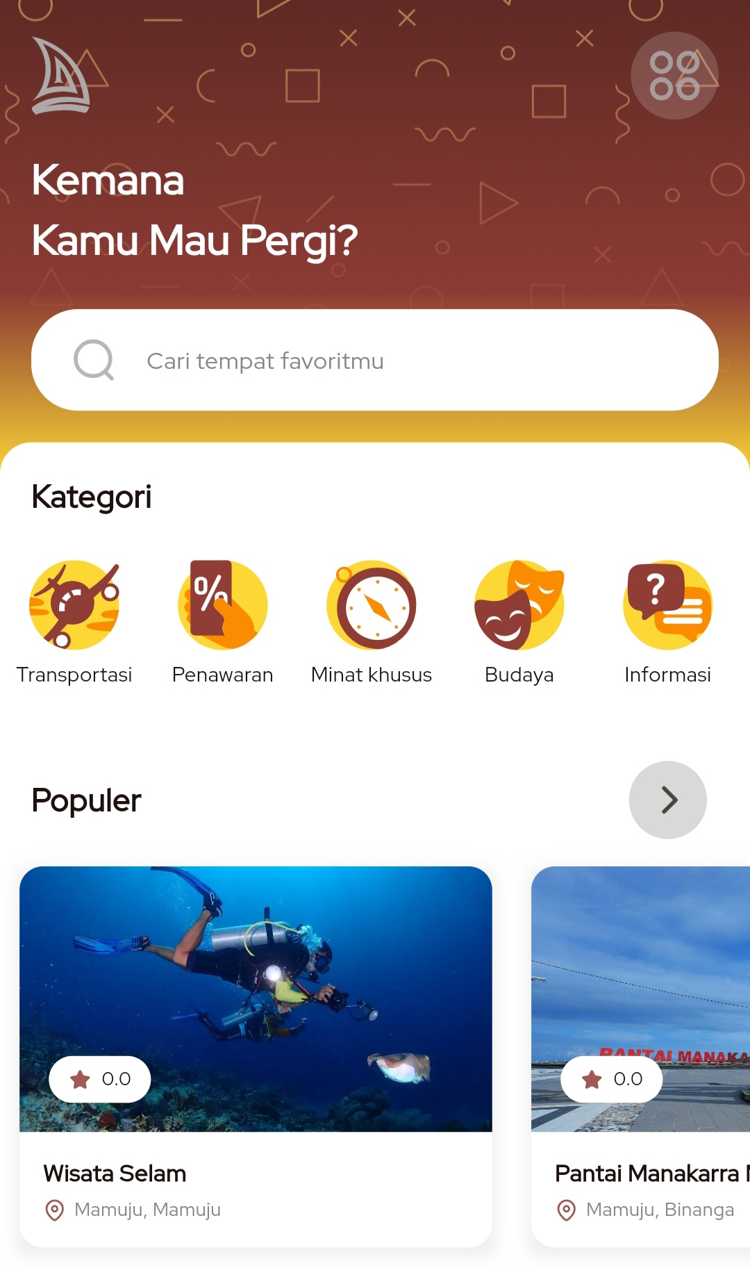 Disparbud Berencana Launching Aplikasi ‘Mamuju Tourism’ di Hari Jadi Mamuju 2025